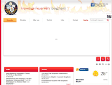 Tablet Screenshot of feuerwehr-bergtheim.de